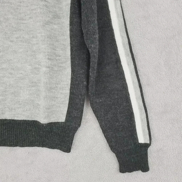 Vtg High Velocity Men's sweater Large Color Block Crewneck Long Sleeve 29PT - Picture 7 of 9